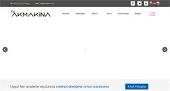 Desktop Screenshot of akmakina.com.tr